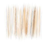 Gogogmee Transparent White-tip Cat Whiskers for Needle Felting and Soft Making Black-brown Mixed DIY Craft Whiskers for Cat Dolls and Animal Projects Bottle