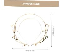 Gogogmee Unique Alloy Headdress for Women Decorative Hair Accessory with Simple Style Comfortable Wear for Weddings Parties Festivals and Everyday Use