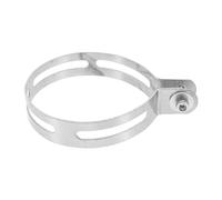 Gogogmee Universal Motorcycle Exhaust Pipe Clamp Stainless Steel Exhaust Bracket for Motorcycle Maintenance and Modification with Secure and Tight Fit, Minimizes Risk of Leaks