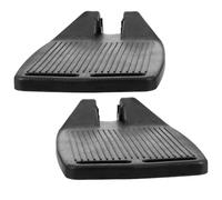Gogogmee Universal Wheelchair Footrest Pad 1 Pair Elevated Plastic Pedals for Wheelchair Abs Material Thick Design Compatible Most Models for Seniors and Disabled Users