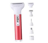Gogogmee USB Rechargeable Ladies Trimmer Set Hair Removal Device for Eyebrow Nose and Facial Hair Compact Portable in Skin Friendly Durable Design