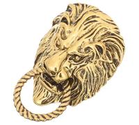 Gogogmee Vintage Lion Brooch Pin Premium Animal Lapel Pin for Men Stylish Collar Badge for Suits Clothing Ornament Gift for Weddings Parties Business Events