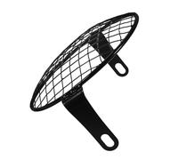 Gogogmee Vintage Motorcycle Headlight Grille Cover Metal Protector Retro Headlamp Grill Guard Compatible with Various Motorbike Models Easy Installation for Men Motorbike Accessories