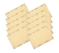 Gogogmee Vintage Musical Note Wrapping Paper 20 Sheets Retro Kraft Floral Bouquet Wraps for Florist Supplies Christmas Packaging