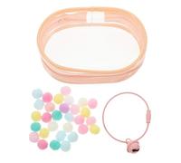 Gogogmee Walking Bag Mini Doll Storage Pouch Portable Carrying Case for Toys and Dolls High Transparency PVC Material for Outdoor Play