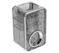 Gogogmee Wall Mounted Automatic Toothpaste Dispenser Squeezer Gray Bathroom Storage Organizer for Shower Use