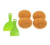 Gogogmee Wall Textured Sponge Repair Kit for Drywall Ceiling Patch Smooth Paint Application for DIY Home Decor Acrylic Watercolor Marbling Pottery Ceramics Painting