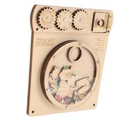 Gogogmee Wash Machine Busy Board Puzzle for Years Early Education DIY Accessories Sensory Learning Activity Preschool Developmental Skill Building