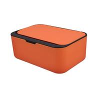 Gogogmee Wet Wipes Box Holder Dispenser Portable Reusable Plastic Lid Tissue Storage Case for Makeup Wipes Simple Living Desktop Organization