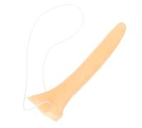 Gogogmee Witch Long Nose Costume Accessory Sturdy Latex Fake Long Nose for Halloween Cosplay Party Dress Up Comfortable Fit Prosthetic for Adults