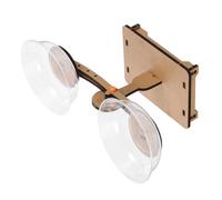 Gogogmee Wooden Balance Scale Educational Math Teaching Weighing Scale for Safe Non-toxic Material Cognitive Development Balance Exercise Preschool Learning Tool