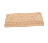 Gogogmee Wooden Bead Design Board Tray for Jewelry Making Lightweight Smooth Surface DIY Craft Tool for Women and Multi-compartment Organizer for Necklace and Bracelet Layout