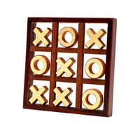 Gogogmee Wooden Chess Board Game Set for Boys and Girls 3D Interactive Puzzle Toy for Educational Fun Logical Training and Family Play
