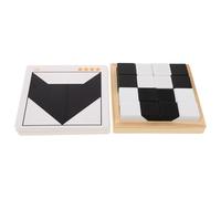 Gogogmee Wooden Hidden Block Puzzle for Creative Brain Teaser Educational Game Boosting Imagination Interaction Safe Learning for Boys