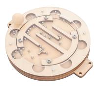 Gogogmee Wooden Marble Balls Maze Board Busy Board for Years Educational Enhancing Fine Motor Skills Problem-solving Coordination Development