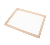 Gogogmee Wooden Paper Making Screen Frame Craft Kit Easy Assembly Safe Materials for DIY Handmade Papermaking Art Crafting Educational Tool for Home School Kindergarten