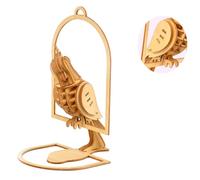Gogogmee Wooden Parrot Puzzle DIY Craft for Hand-polished Smooth Safe Material Educational Jigsaw to Enhance Hand-eye Coordination and Intellectual Development Birthday