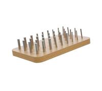 Gogogmee Wooden Pegboard for Finger Dexterity Essential Rehabilitation Tool for All Ages Enhances Fine Motor Skills for Therapy Centers and Home Use Promotes Strength and Concentration