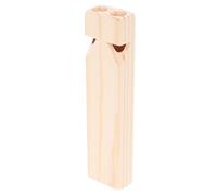 Gogogmee Wooden Whistle Lightweight Musical Instrument for Early Learning and Creative Play Party Favors Safe Wood Train Whistle for Boys