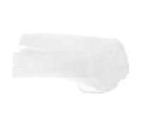 Gogogmee Wrinkled Pearl Edge Wrapping Gauze Roll for Flower Bouquets 10m Decorative Mesh Tulle Fabric for Florist Supplies and Wrapping for Weddings and Special Occasions