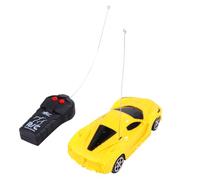 Gogogmee Yellow Racing Car Model for Boys Wireless Remote Control Vehicle Safe Material Fun Educational Cognitive Development and Play