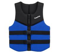 Gogokids Junior Swim Vest 30-50kg, Adjustable Flotation Jacket for Teens & Youths, Neoprene Buoyancy Swim Aid Lightweight Water Safety Vest for Kayaking, Paddle Boarding & Pool Swimming, 6-11 Years