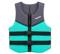 Gogokids Junior Swim Vest 30-50kg, Adjustable Flotation Jacket for Teens & Youths, Neoprene Buoyancy Swim Aid Lightweight Water Safety Vest for Kayaking, Paddle Boarding & Pool Swimming, 6-11 Years