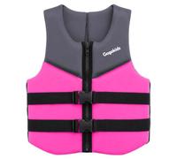 Gogokids Junior Swim Vest 30-50kg, Adjustable Flotation Jacket for Teens & Youths, Neoprene Buoyancy Swim Aid Lightweight Water Safety Vest for Kayaking, Paddle Boarding & Pool Swimming, 6-11 Years