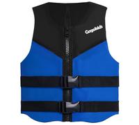 Gogokids Junior Swim Vest 30-50kg, Adjustable Flotation Jacket for Teens & Youths, Neoprene Buoyancy Swim Aid Lightweight Water Safety Vest for Kayaking, Paddle Boarding & Pool Swimming, 6-11 Years