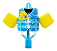 Gogokids Kids Swim Vest Float Armbands, Toddler Jacket-style Swimming Buoyancy Flotation with Adjustable Straps Children Float Jacket for Boys Girls (2-3 Years/15-19 KG)
