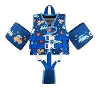 Gogokids Kids Swim Vest Float Armbands, Toddler Jacket-style Swimming Buoyancy Flotation with Adjustable Straps Children Float Jacket for Boys Girls (2-3 Years/15-19 KG)