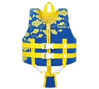 Gogokids Kids Swim Vest with Dual Adjustable Strap, Toddler Swim Vest for Kids 20-30-40-50-60 lbs, Child Swim Jackets for 2,3,4,5,6,7,8 Years Boys Girls