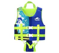 Gogokids Swim Vest Float Jacket - Kids Swimming Training Flotation Buoyancy Swimsuit with Adjustable Safety Straps for 15-35kg Child，Boys Girls Aged 2-9 Years, Perfect for Pool and Swimming lesson