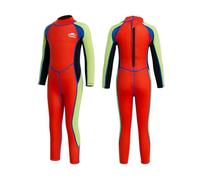 Gogokids Wetsuit Kids, 2.5mm Neoprene Thermal Swimsuit with UV Protection & Back Zipper, Full Wet Suits for Girls Boys Swimming in Cold Water, Surfing, Snorkeling