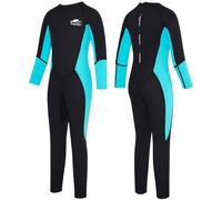 Gogokids Wetsuit Kids, Children 2.5mm Neoprene Thermal Swimsuit with UV 50+ Protection, Full Length One Piece for Ages 2-10 Boys & Girls Swimming, Surfing, Diving, Snorkeling