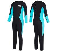 Gogokids Wetsuit Kids, Children 2.5mm Neoprene Thermal Swimsuit with UV 50+ Protection, Full Length One Piece for Boys & Girls Swimming, Surfing, Diving, Snorkeling