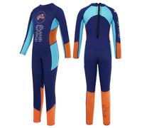 Gogokids Wetsuit Kids, Children 2.5mm Neoprene Thermal Swimsuit with UV 50+ Protection, Full Length One Piece for Boys & Girls Swimming, Surfing, Diving, Snorkeling