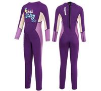 Gogokids Wetsuit Kids, Children 2.5mm Neoprene Thermal Swimsuit with UV 50+ Protection, Full Length One Piece for Boys & Girls Swimming, Surfing, Diving, Snorkeling