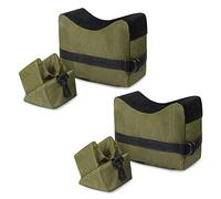 Gogoku Shooting Rest Bags Front and Rear Bag Combo with Durable Construction and Water Resistance for Outdoor, Range, Shooting and Hunting Unfilled