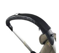 Gogolotom Classic Luxury PU Leather Handle Cover for Doona Stroller & Car Seat, Dust-proof, Water-repellent, Black