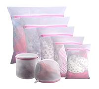 Gogooda 7PCS Mesh Laundry Bags, Reuse Durable Washing Machine Bag for Delicates Blouse, Hosiery, Underwear, Bra, Lingerie and Baby Clothes …