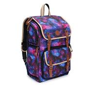 GOgroove Full-Size Camera Backpacks for Photographers (Galaxy) - DSLR Camera Backpack with 15.6 in. Laptop Space, Accessory Storage, Tripod Holder, Waterproof Camera Bag for Canon EOS REBEL T7 & More