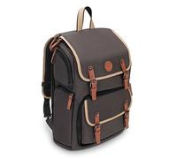 GOgroove Full-Size Camera Backpacks for Photographers (Gray) - DSLR Camera Backpack with 15.6 in. Laptop Space, Accessory Storage, Tripod Holder, Waterproof Camera Bag for Canon EOS REBEL T7 & More