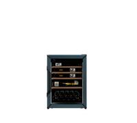 Goguette French Blue Wine Storage Fridge With Glass Door, 50 Bottle, 4 Shelves, Small Size Gmss1Tgdblsuk01