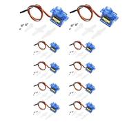 gohantee 10Pcs SG90 Micro Servo Motors- Geared Motor for RC Robots & Drones, Arduino, Precision Control for Hobby Projects