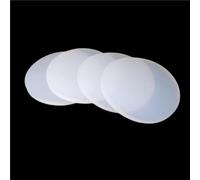 GOHAPY 1.5x3 Inch Silicone Rubber Sheet Dia 4-100mm, Silicone Gasket for Industrial Equipment, Round Seal Gaskets 10pcs(40mm x 3mm)