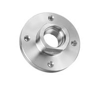 GOHAPY 1inchx8TPI Thread Flange Faceplate, CNC Lathe Faceplate, Steel Face Plate for Woodworking Turning 1pc