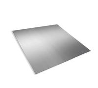 GOHAPY 1pc 100x100mm Aluminum Sheet Metal Plate For Crafting, High-Strength Aluminum Sheet Metal