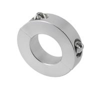 GOHAPY 1pc Clamp Double Split Shaft Collar, Aluminum-Alloy Fixed Ring, Stop Shaft Collar Inner Diameter 13 15 16mm(13mm)