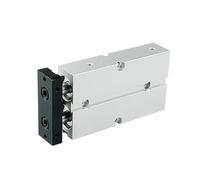 GOHAPY 1pc TN Series Dual Guide Rod Cylinder, Twin-Guide Aluminum Alloy Pneumatic Tool Bore 10mm 16mm 32mm(150MM*10MM)